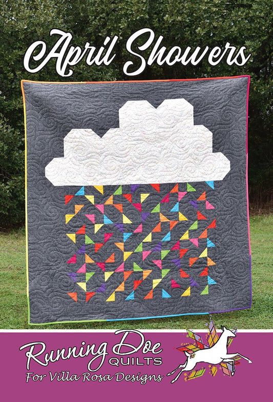 P2043 April Showers 48" x 50" Quilt Pattern by Villa Rosa Designs