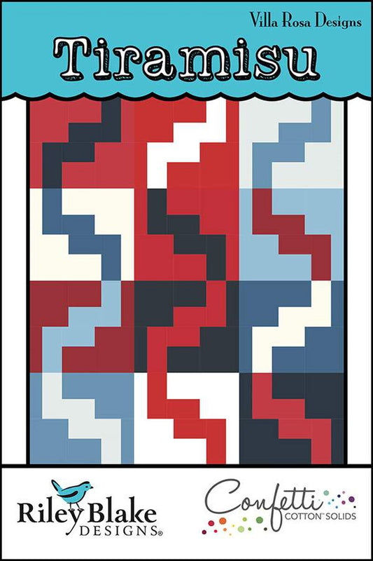P2058 Tiramisu 64" x 70"  Quilt Pattern by Villa Rosa Designs
