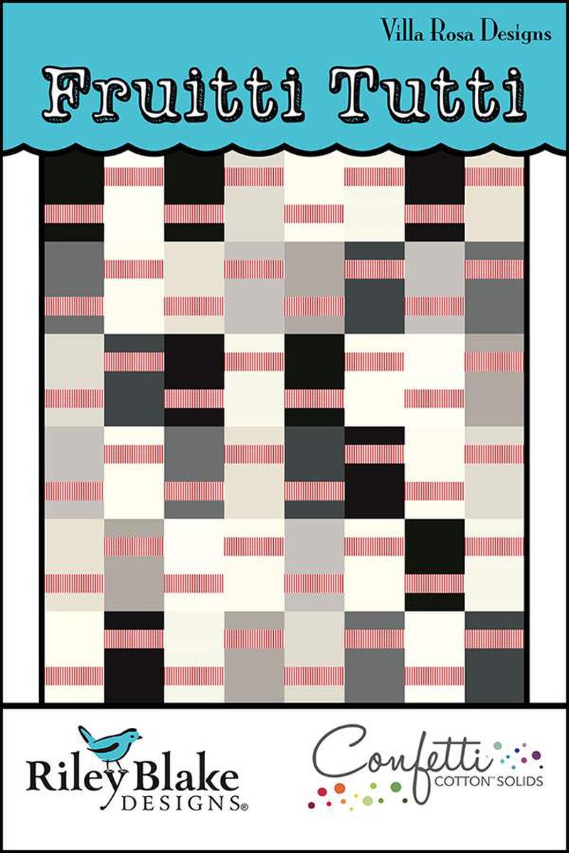 P2059 Fruitti Tutti 52"x60"  Quilt Pattern by Villa Rosa Designs