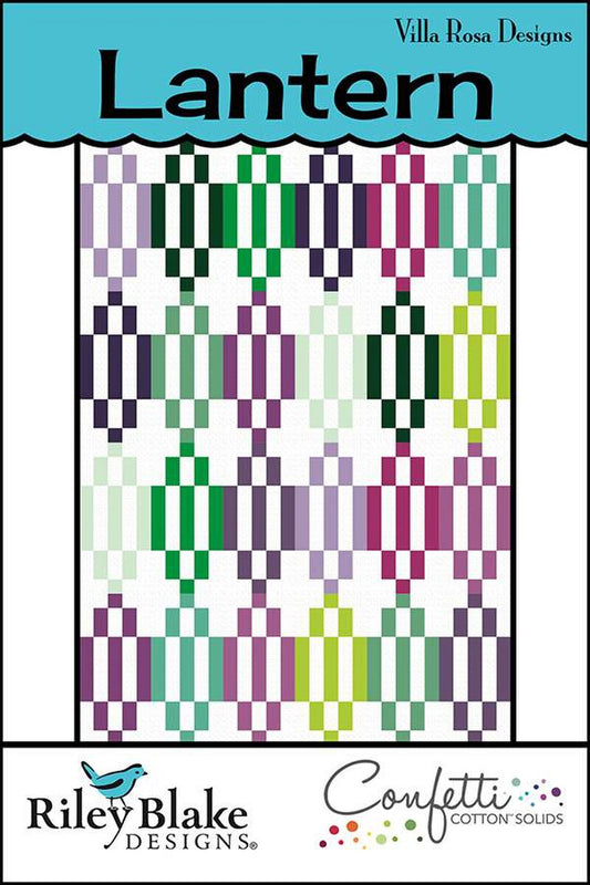 P2060 Lantern 60"x84" Quilt Pattern by Villa Rosa Designs