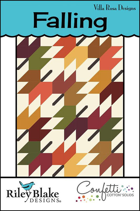 P2062 Falling 54"x72" Quilt Pattern by Villa Rosa Designs