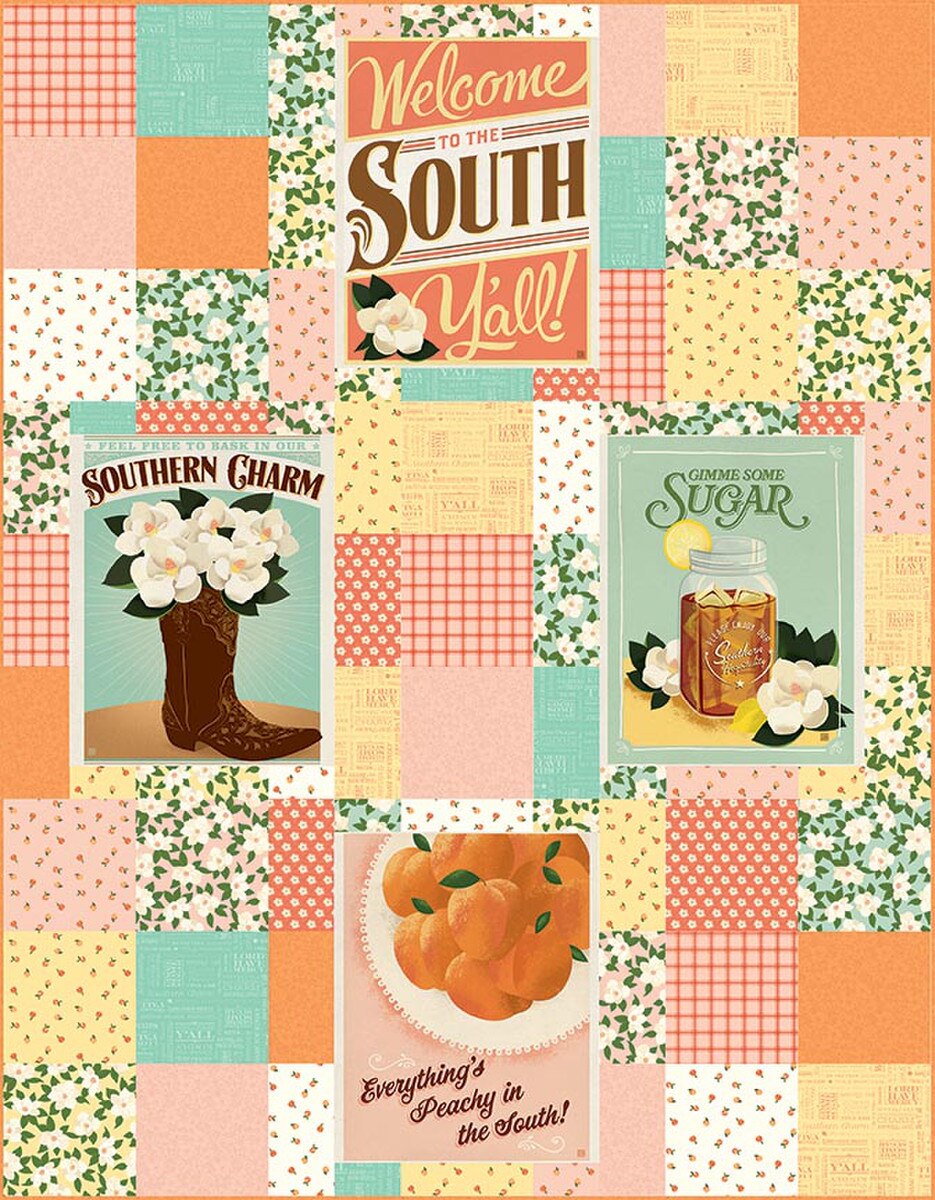 P2068 Picture Perfect 56"x72" Quilt Pattern by Villa Rosa Designs