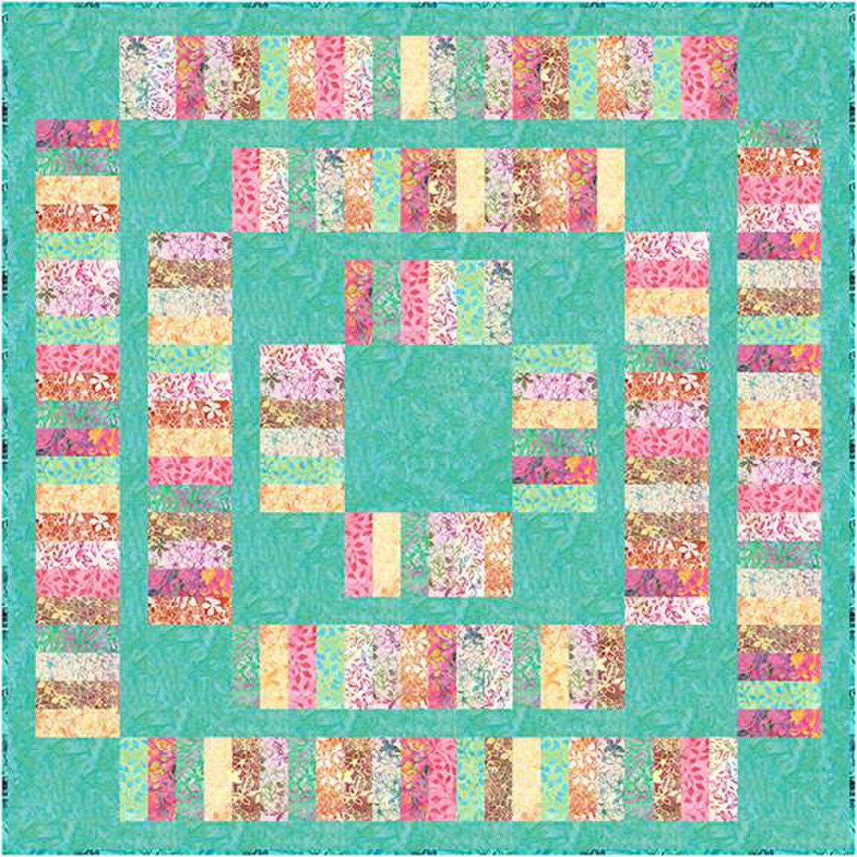 P2078 Satterlee 60"x60" Quilt Pattern by Villa Rosa Designs