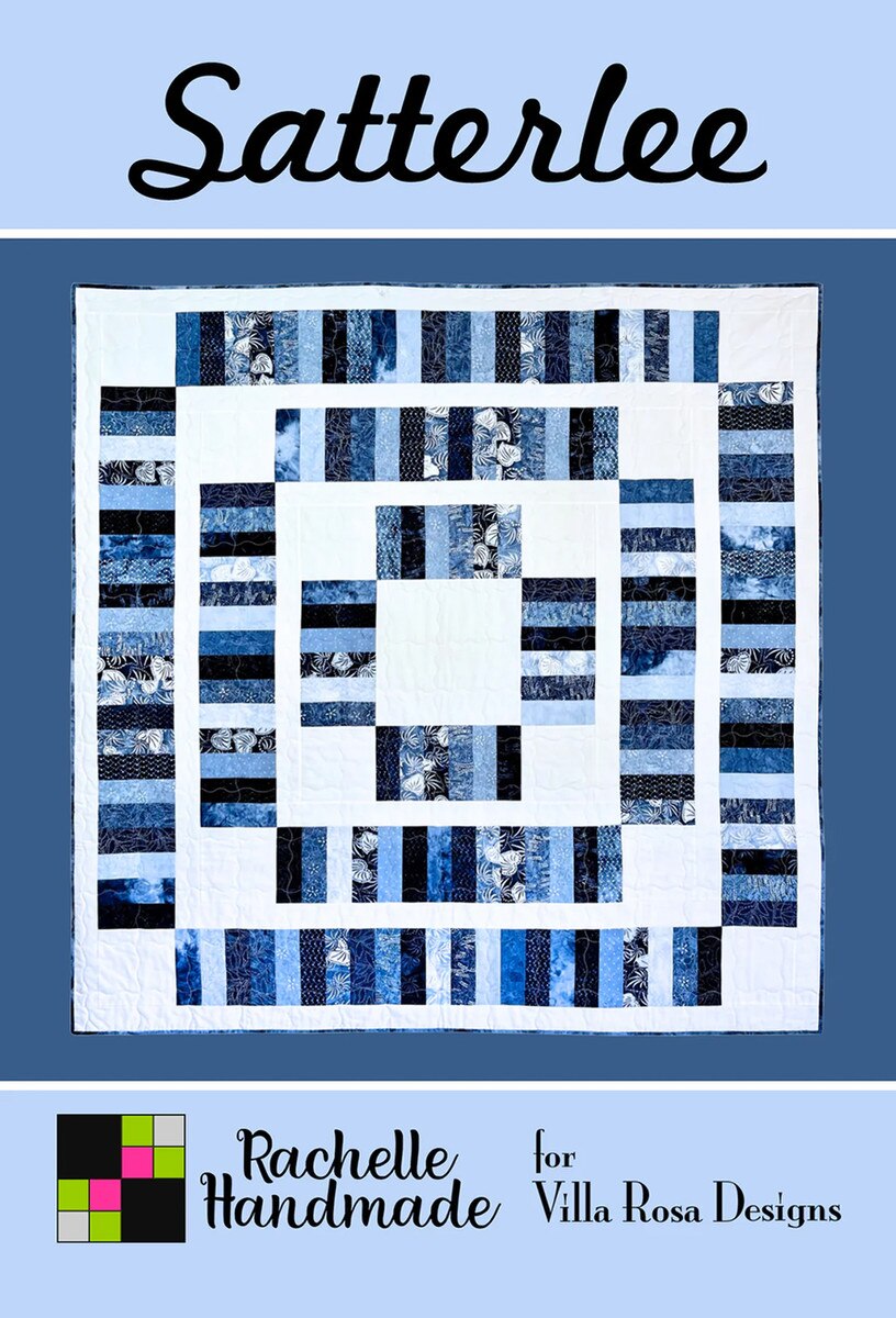 P2078 Satterlee 60"x60" Quilt Pattern by Villa Rosa Designs
