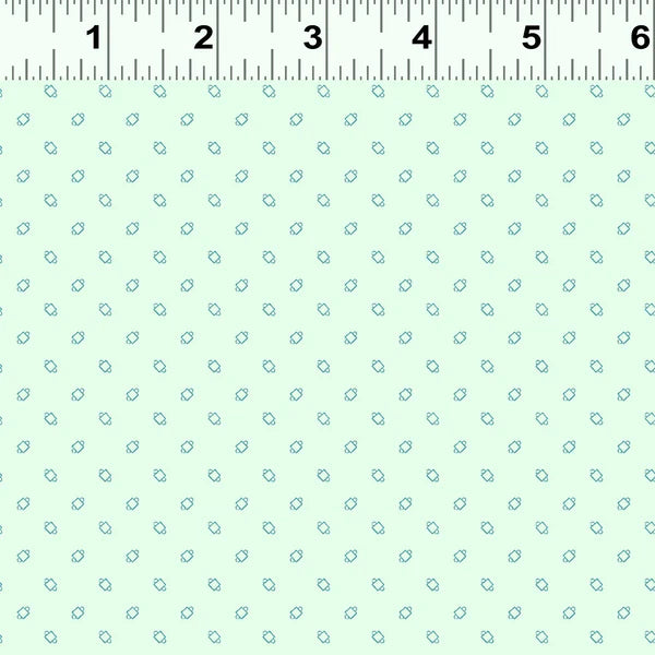 Clothworks Raised Y3420-100 Light Turquoise