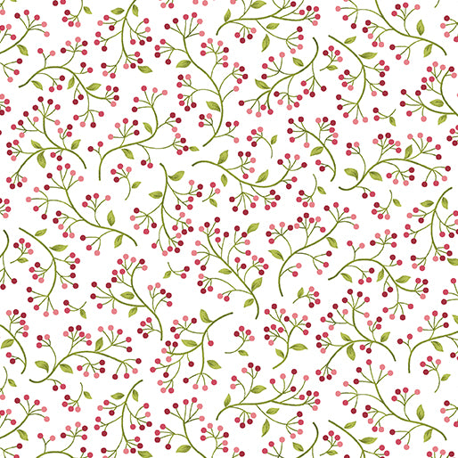 2159 Benartex Designer Fabrics Wander Lane Wild Berry Multi 13605-99