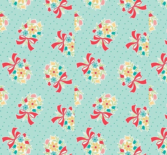 Riley Blake Vintage Happy 2 Bouquet Songbird C9135