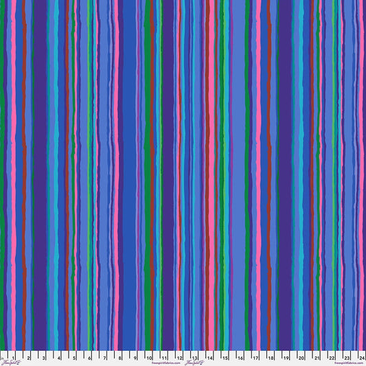 2174 FreeSpirit Kaffe Fassett Echo Stripe Blue PWGP209