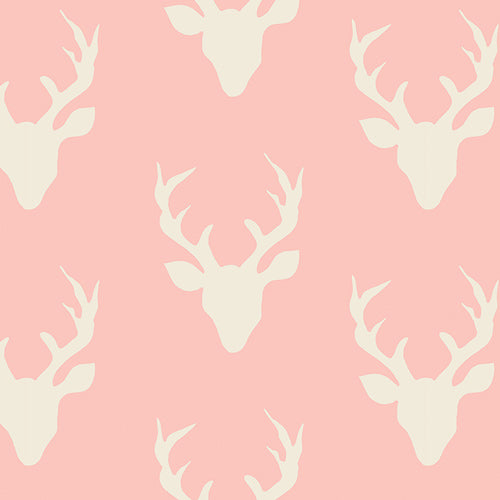 Art Gallery Hello Bear Buck Forest Light Pink HBR-4434-4