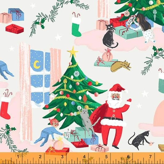 Windham Christmas Charms Present Peeking 53089-1