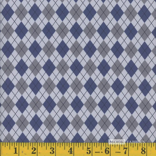Mook Cotton Golf Argyle Plaid 9 Iron 116241