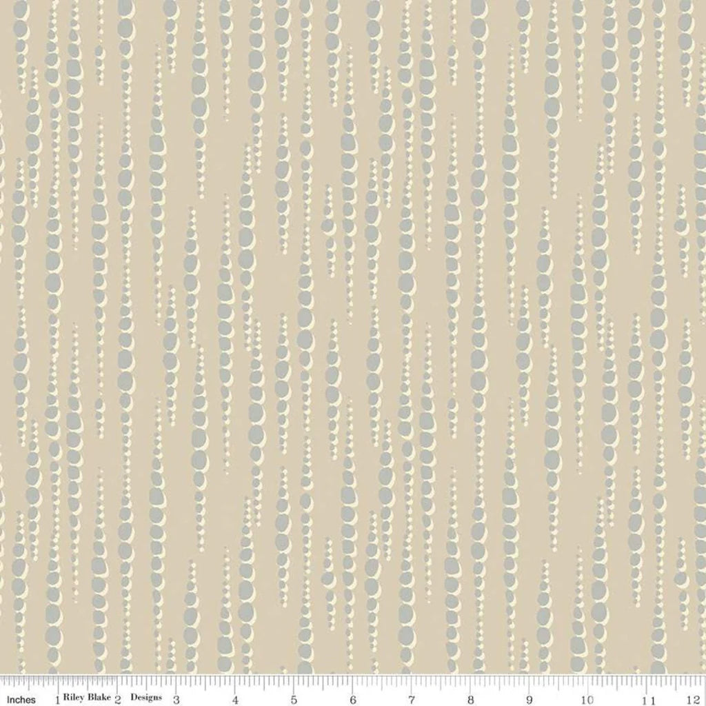 Riley Blake Water Mark Tidalwave Tan C11327