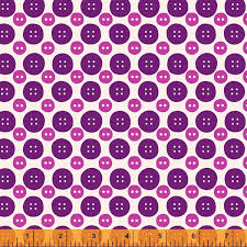 Windham Sew Good Buttons Purple 52886-5