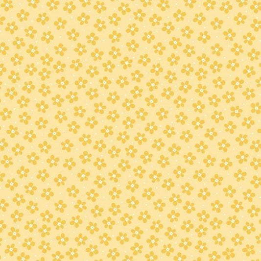 Benartex At Home Sweet Flower Yellow 09485-33