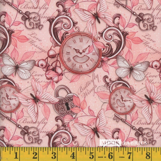 Mook Cotton Clocks & Watches 1121-9486 Rose 124507