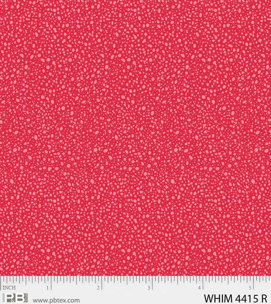 P&B Textiles Whimsy Kelp Red 04415-R