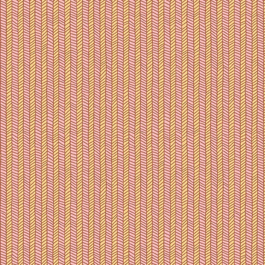 Benartex Bird Song Twigs Rose 13507-26