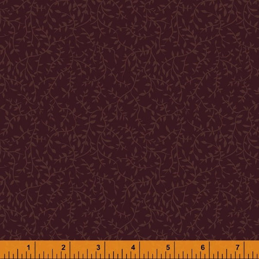 Windham Rowan Vine Cocoa 52936-4