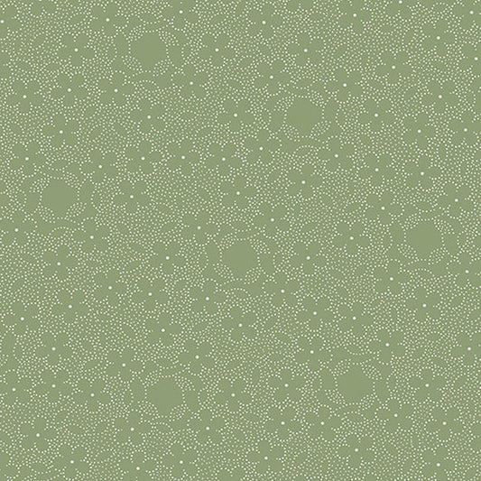 Benartex Promise Me Reflecting Pool Green 13560P-40