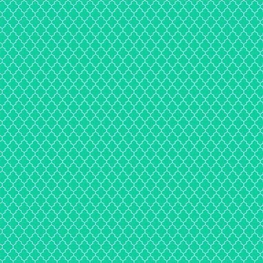 Benartex Color Theory Basic Mini Arabesque Jade 09808-42