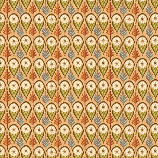 Benartex Hello Fall Leaf Geo