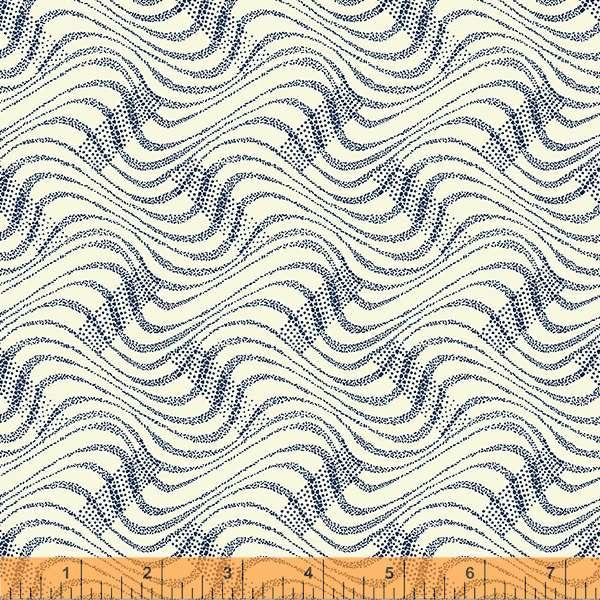 Windham Fabrics Marlais Waves Ivory 53225-2