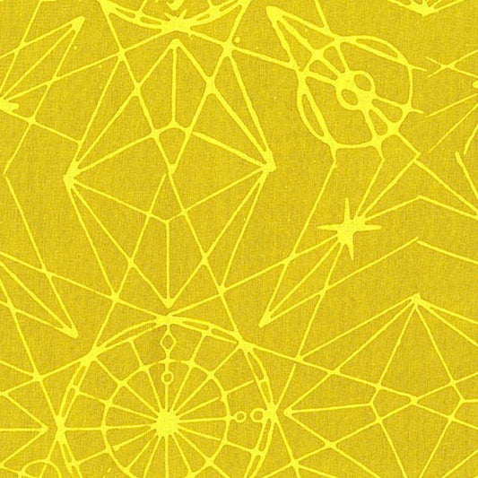 Andover Batik Observatory by Alison Glass AB 8689-Y Chartreuse