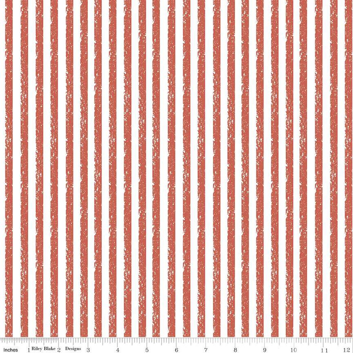 Riley Blake Designs Crayola Stripe in Color Firefly C685