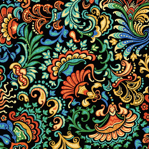 1409 Benartex Designer Fabrics Garden Mythical Mermaids Atlantis Marina Allover Multi 13390-99