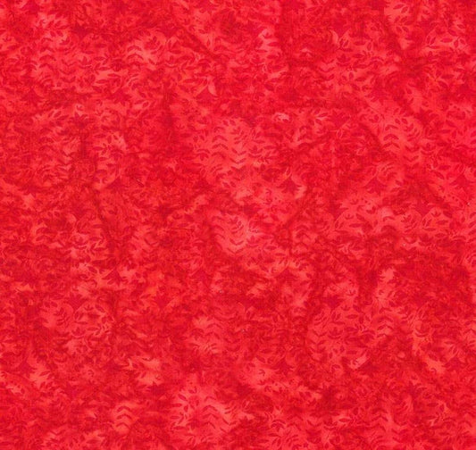 Riley Blake BATIK Let Freedom Reign Red Red BT23196-217 Tone on Tone Vine Blender