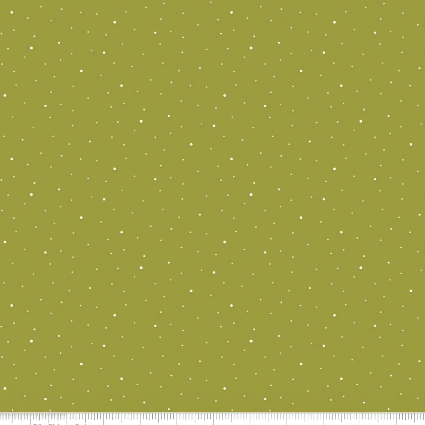 Riley Blake Dapple Dot Asparagus C640