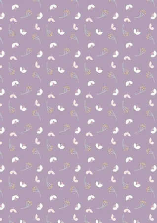 Lewis & Irene Heart of Summer Petal Play on Purple D#CC4-3