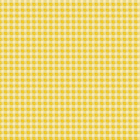 Riley Blake Sunshine & Dewdrops Gingham Yellow C11977