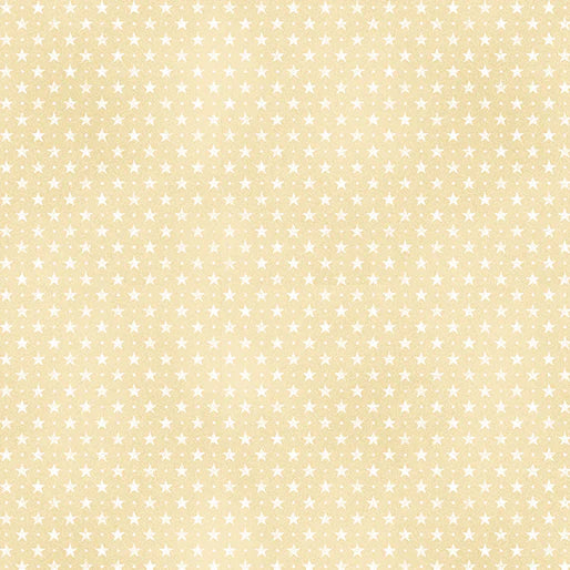 Benartex ABC's Tiny Stars Tan 13178-72