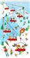 Clothworks Snow Fun Ski Lift 24" Panel Sky Y3590-98