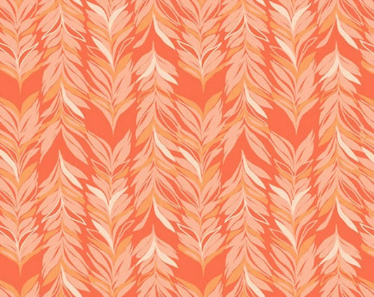 Art Gallery Pollinate PLN-94509 Featherswept Orange