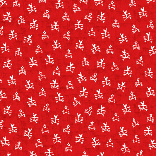 RJR Fabrics Lil Bit Country Any Way The Wind Blows Flame RJ1902-FL1