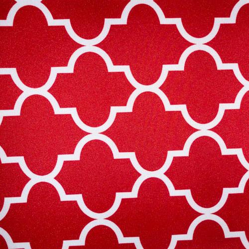 Birkshire Outdoor Fabric Landview Trellis Red