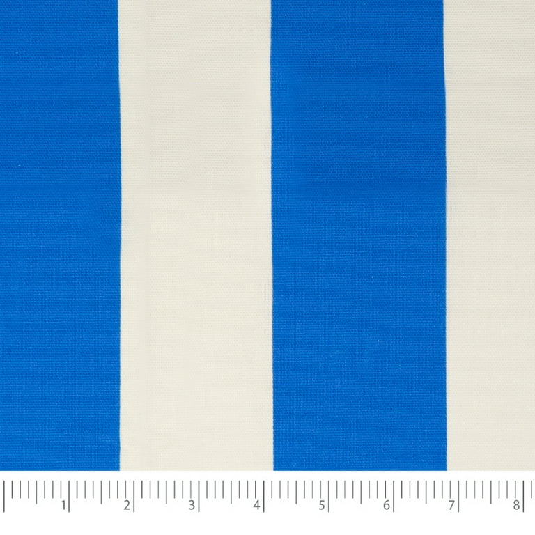 4001 Waverly Cotton Duck Cloth Widestripe Blue