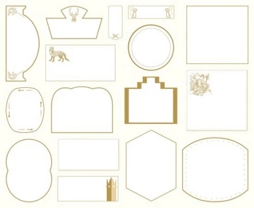 Andover Fabric Panel Quilt Labels A-8255-N