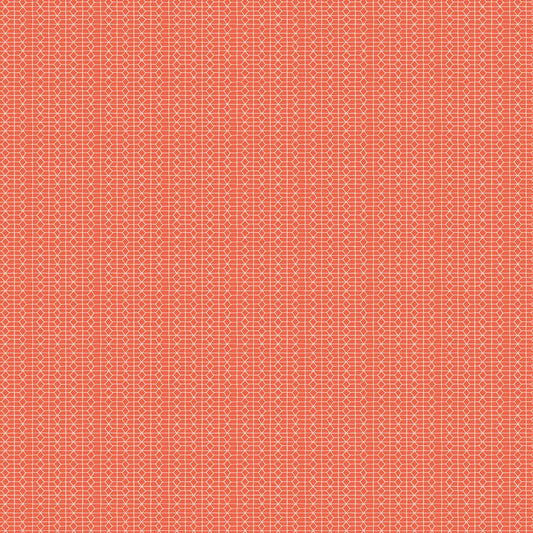 Figo (a division of Northcott) Hand Stitched Hexies Red 90399-24