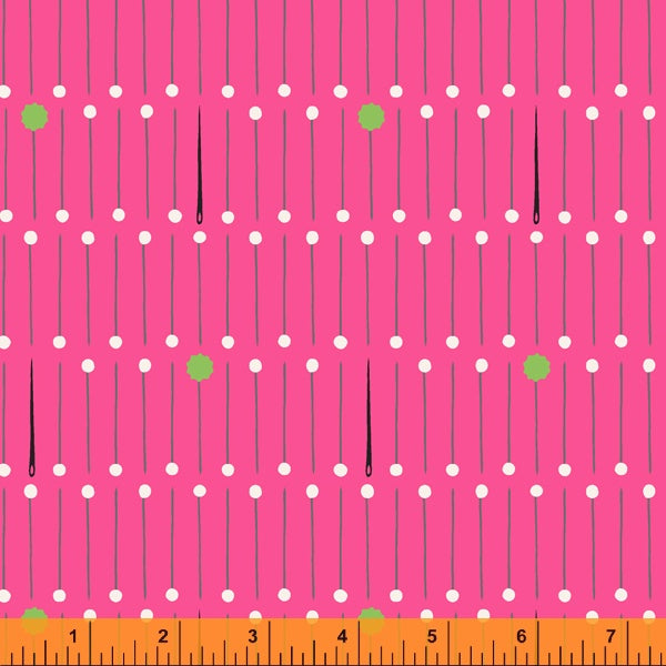 Windham Sew Good Pins Hot Pink 52882-7