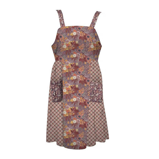 PANL-430 Riley Blake Designs Panel Evening on the Prairie Cottage Core Apron Panel Grape
