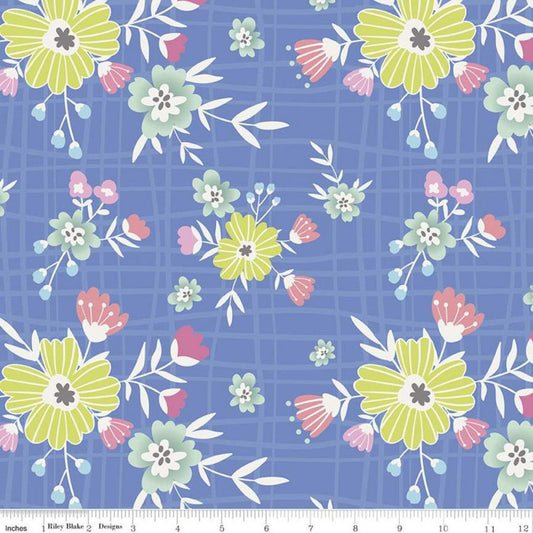 Riley Blake Mulberry Lane C11560 Blue