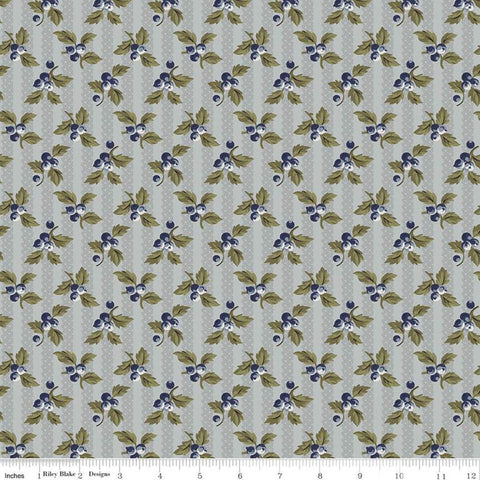Riley Blake Buttercup Blooms Stripe C11154 Dusk