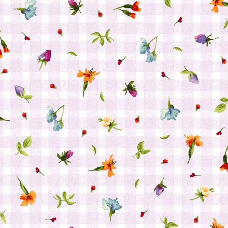 Maywood Studio Bloom On Ditsy Floral Violet MAS-10076-V