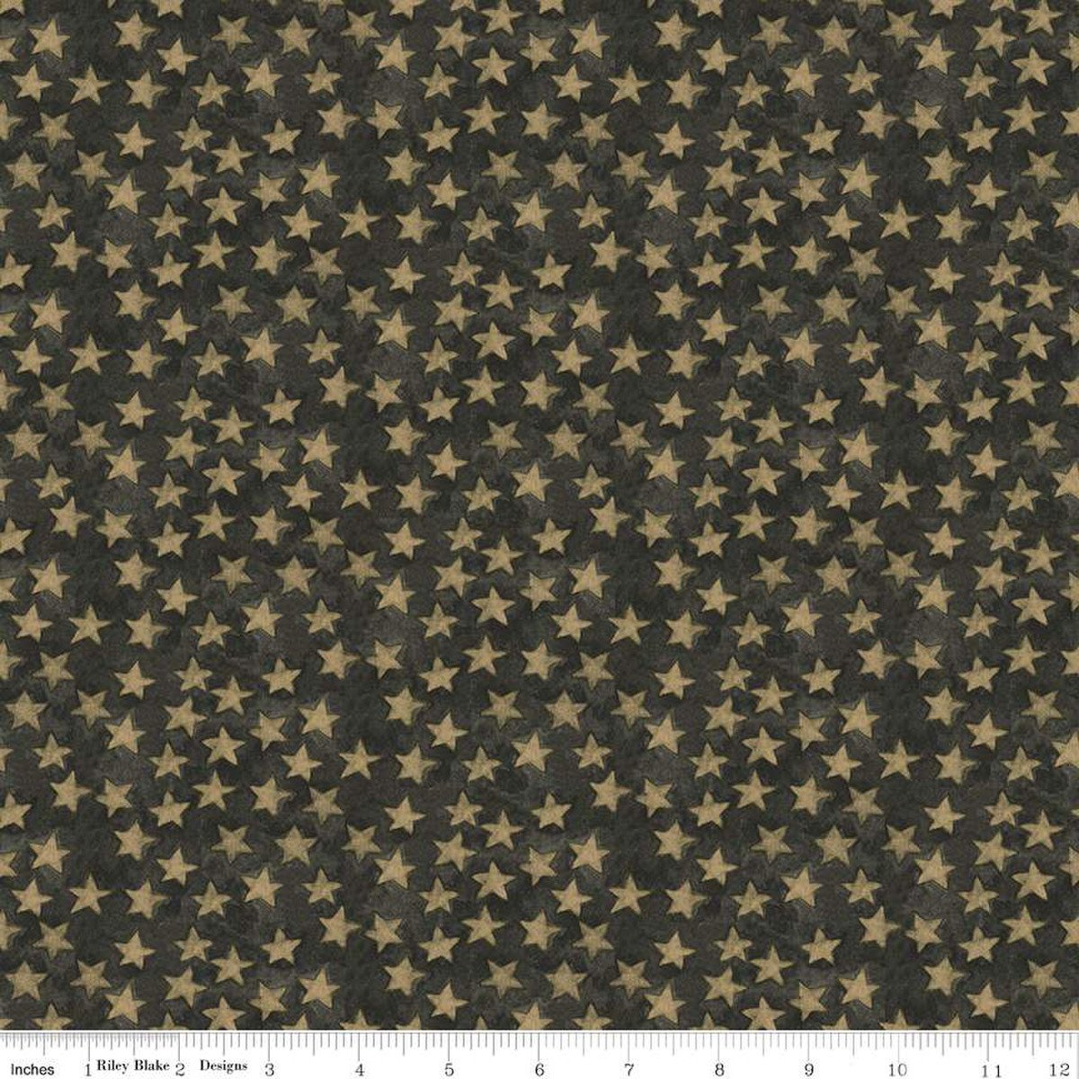 Riley Blake Halloween Whimsy Stars C11824 Parchment