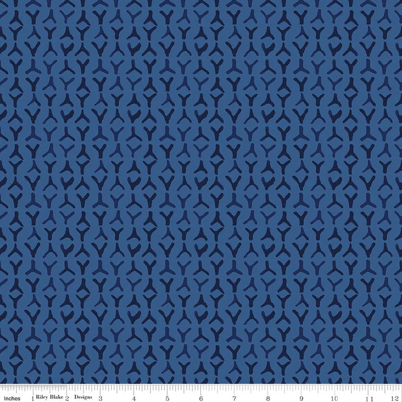 Riley Blake Watermark Storm Blue C11326