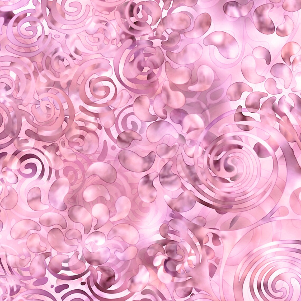QT Fabrics Swirling Texture Ombre Blender in Rose from Effervescence Collection