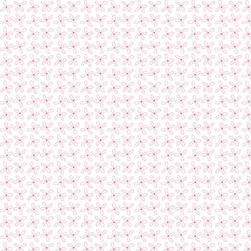 Benartex At Home Loopy Daisy Light Pink 09486-01